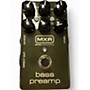 Used MXR M81 BASS PREAMP Effect Pedal