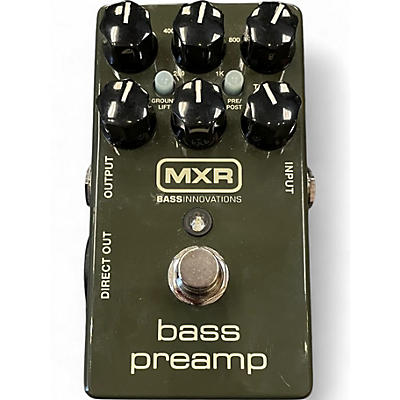 Used MXR M81 Bass Preamp Bass Effect Pedal