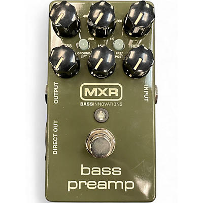 Used MXR M81 Bass Preamp Bass Effect Pedal