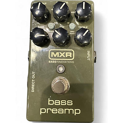 Used MXR M81 Bass Preamp Effect Pedal