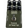 Used MXR M81 Bass Preamp Effect Pedal