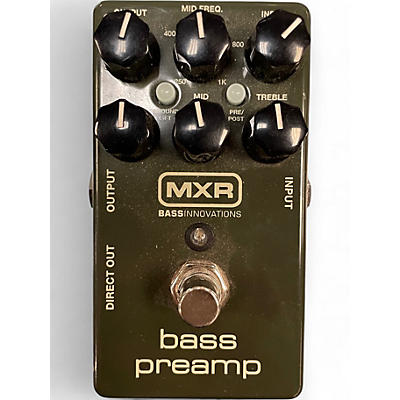 Used MXR M81 bass preamp Bass Effect Pedal