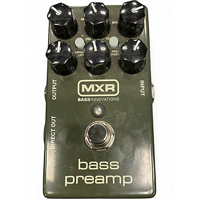 Used MXR M81 bass preamp Effect Pedal Package