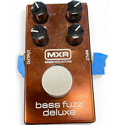 Used MXR M84 Deluxe Bass Fuzz Effect Pedal
