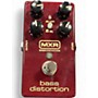 Used MXR M85 Bass Distortion Effect Pedal
