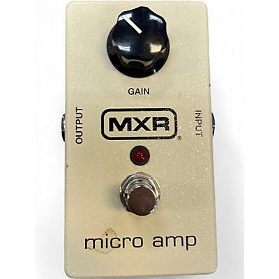 Used MXR MICRO AMP Effect Pedal