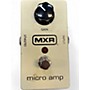 Used MXR MICRO AMP Effect Pedal