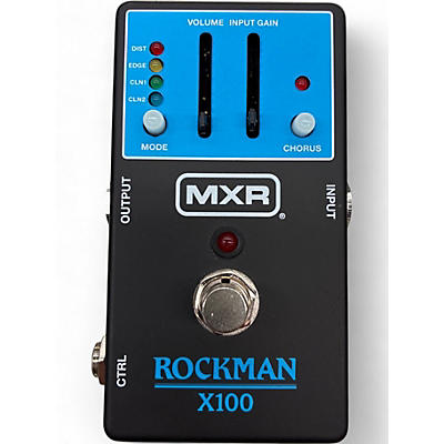 Used MXR MX100 ROCKMAN Effect Pedal