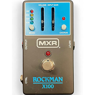 Used MXR MX100 ROCKMAN X100 Pedal