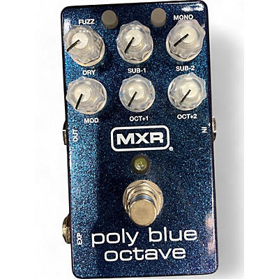 Used MXR POLY BLUE OCTAVE Effect Pedal