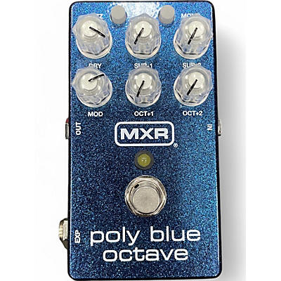 Used MXR POLY BLUE OCTAVE Effect Pedal