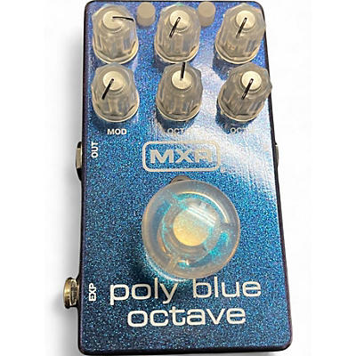 Used MXR POLY BLUE OCTAVE Effect Pedal