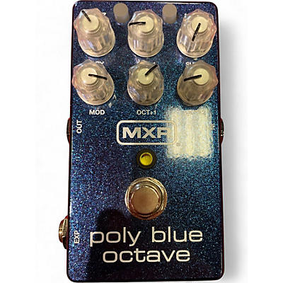 Used MXR POLY BLUE OCTAVE Effect Pedal