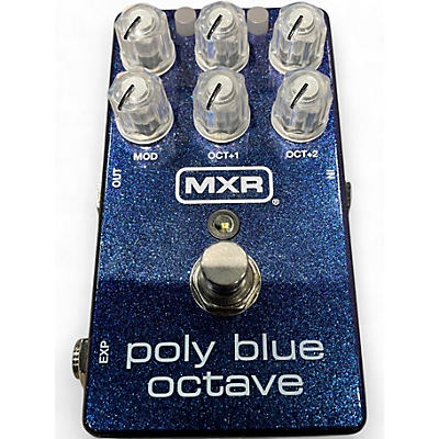 Used MXR POLY BLUE OCTAVE Effect Pedal
