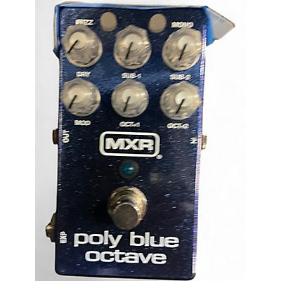 Used MXR POLY BLUE OCTAVE Effect Pedal