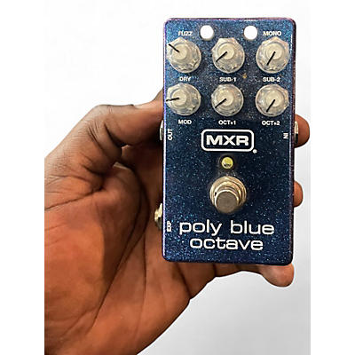 Used MXR POLY BLUE OCTAVE Effect Pedal