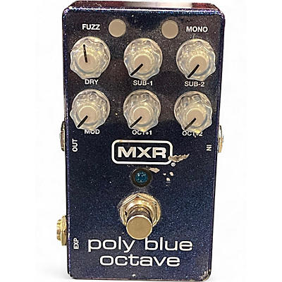 Used MXR POLY BLUE OCTAVE Effect Pedal