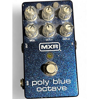 Used MXR POLY BLUE OCTAVE Effect Pedal