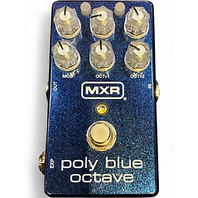 Used MXR POLY BLUE OCTAVE Effect Pedal