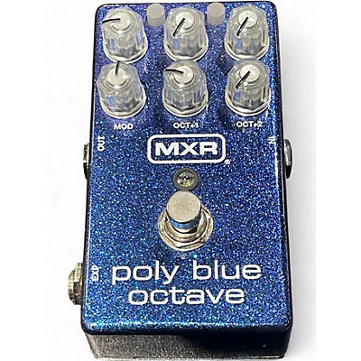 Used MXR POLY BLUE OCTAVE Effect Pedal