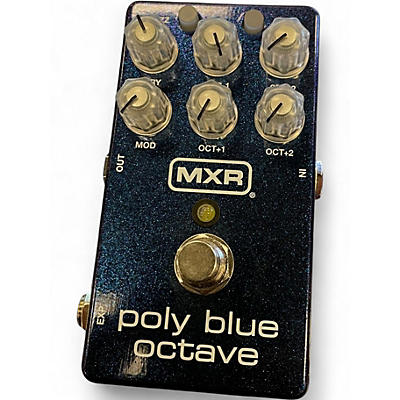 Used MXR POLY BLUE OCTAVE Effect Pedal