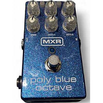 Used MXR POLY BLUE OCTAVE Effect Pedal