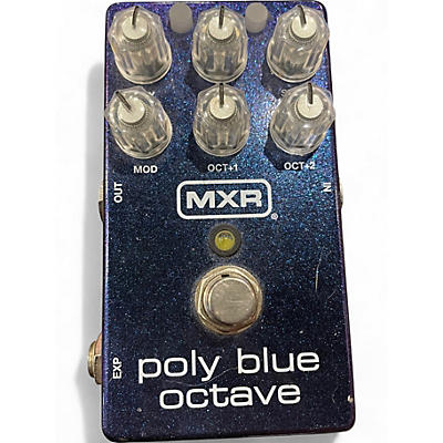 Used MXR POLY BLUE OCTAVE Effect Pedal