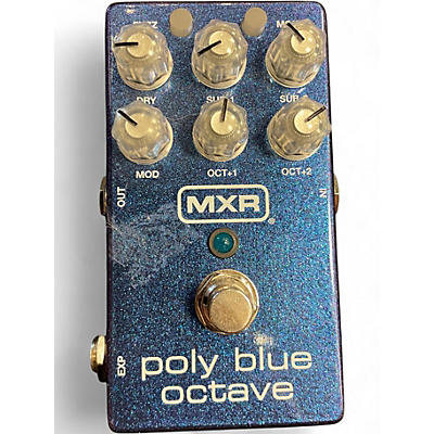 Used MXR POLY BLUE OCTAVE Effect Pedal