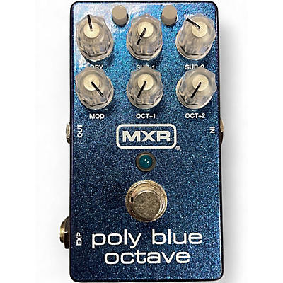 Used MXR POLY BLUE OCTAVE Effect Pedal