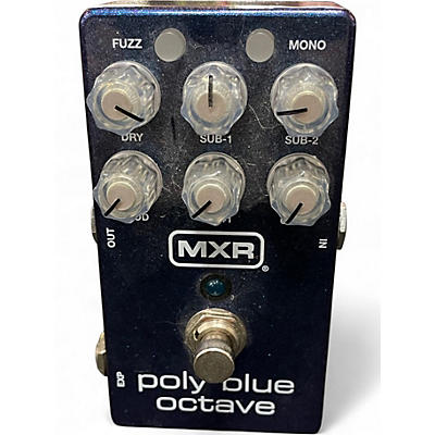 Used MXR POLY BLUE OCTAVE Effect Pedal