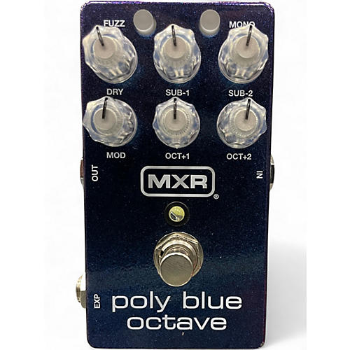Used MXR POLY BLUE OCTAVER Effect Pedal