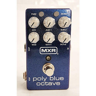 MXR Used MXR Poly Blue Octave Effect Pedal