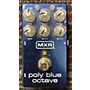 Used Mxr Used MXR Poly Blue Octave Effect Pedal