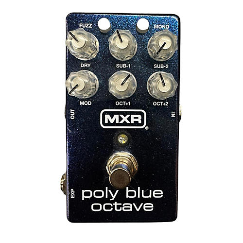 MXR Used MXR Poly Blue Octave Effect Pedal