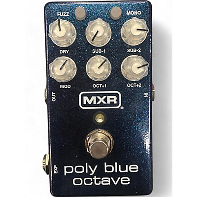 MXR Used MXR Poly Blue Octave Effect Pedal