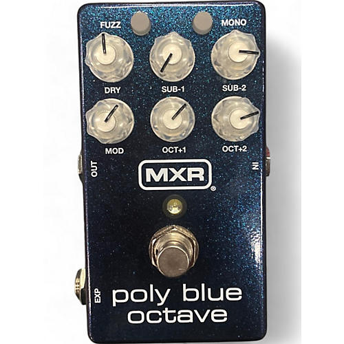 MXR Used MXR Poly Blue Octave Effect Pedal