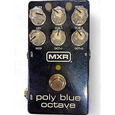 MXR Used MXR Poly Blue Octave Effect Pedal