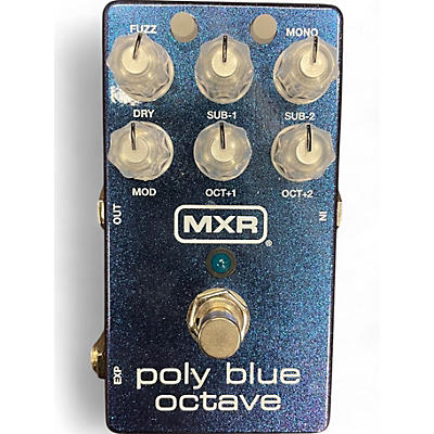 Used MXR Poly Blue Octave Effect Pedal