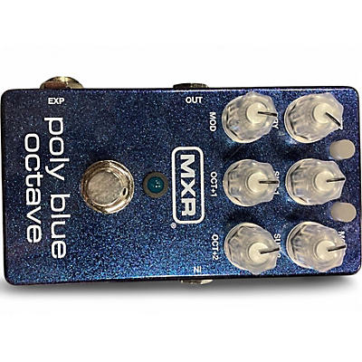Used MXR Poly Blue Octave Effect Pedal