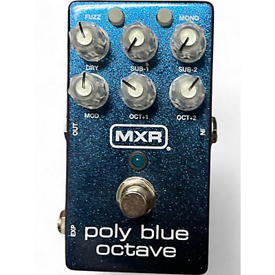 Used MXR Poly Blue Octave Effect Pedal