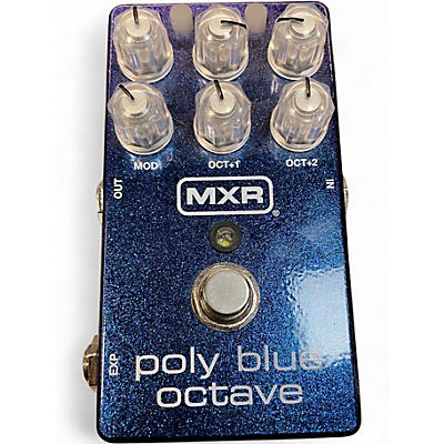Used MXR Poly Blue Octave Effect Pedal