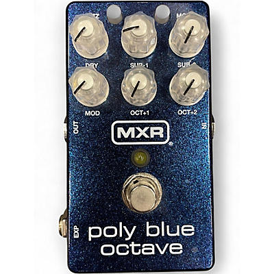 Used MXR Poly Blue Octave Effect Pedal