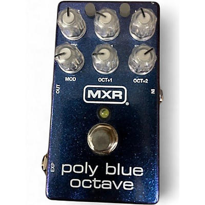 Used MXR Poly Blue Octave Effect Pedal