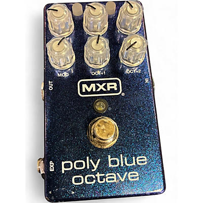 Used MXR Poly Blue Octave Effect Pedal