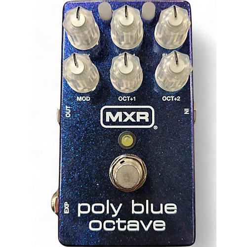 MXR Used MXR Poly blue octave Effect Pedal