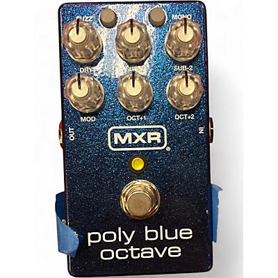 Used MXR Poly blue octave Effect Pedal