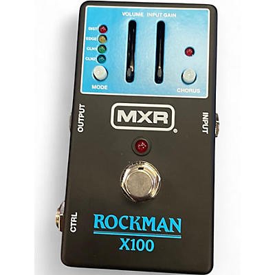 Used MXR ROCKMAN X100 Effect Pedal
