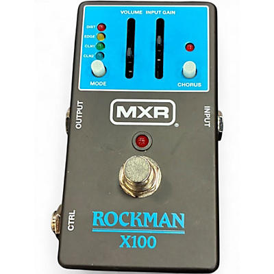 Used MXR ROCKMAN X100 Effect Pedal