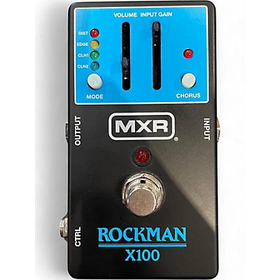 Used MXR ROCKMAN X100 Effect Pedal