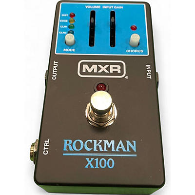 Used MXR ROCKMAN X100 Effect Pedal